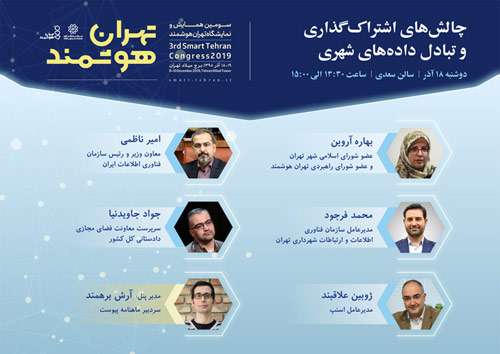 رویداد تهران هوشمند ۱۸ و ۱۹ آذرماه برگزار می‌شود /  نگاهی به پنل‌های این رویداد در حوزه فناوری