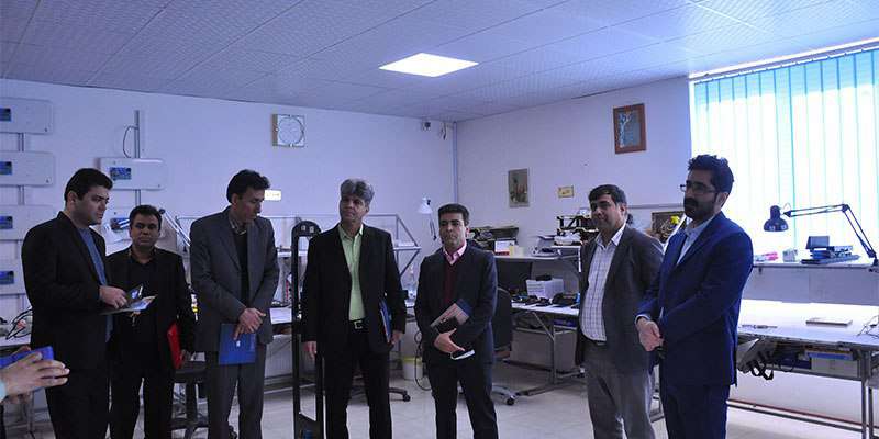 بازدید رئیس دانشگاه حکیم سبزواری از پارک علم و فناوری خراسان