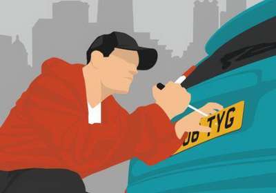 جریمه و مجازات پوشاندن و مخدوش کردن پلاک خودرو