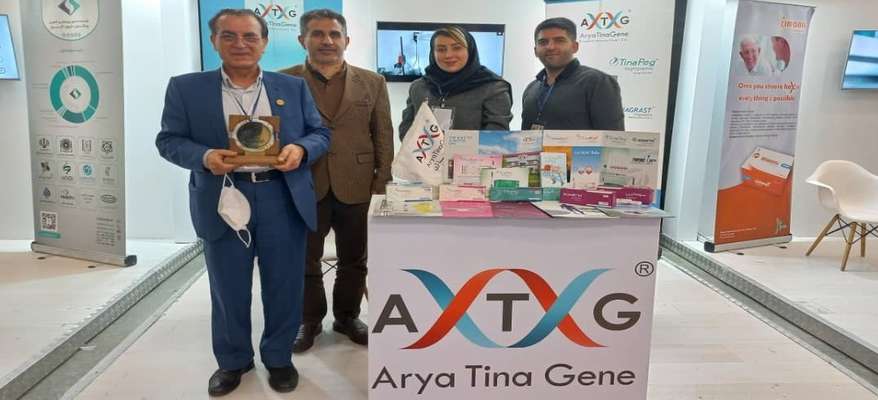 شرکت دانش‌بنیان «آریا تینا ژن» موفق به کسب رتبه برتر در جشنواره تحقیقات و فناوری علوم پزشکی رازی شد